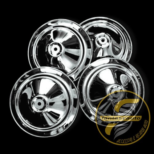 Fiat 500 kit 4 borchie - l,